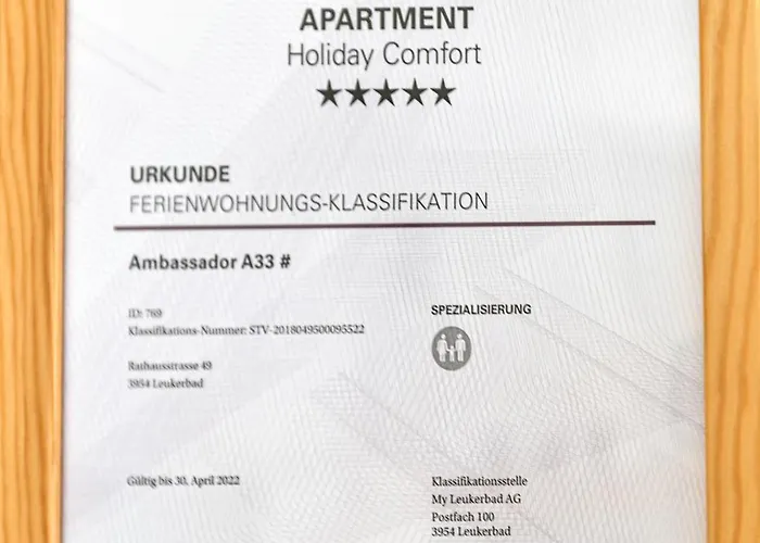 Residenz Ambassador Apartamento *